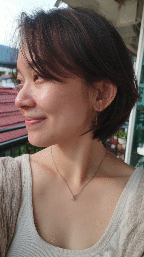 Simple, low-maintenance short shag hairstyle that requires minimal styling while still looking fabulous.