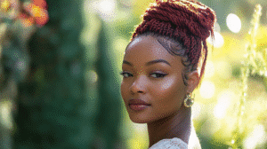 Red Hairstyles for Black Women