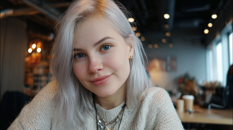 grey blonde hair
