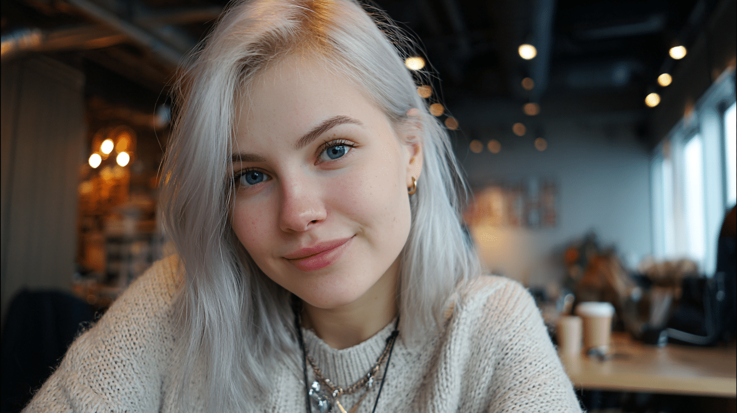 grey blonde hair